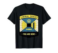 Liminal Spaces You are Here Panneau de Sortie surréaliste T-Shirt