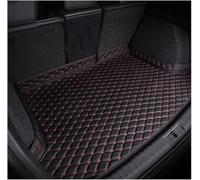 LIMINFACAI Cuir Tapis Coffre Voiture pour BMW X5 G05 2019-2022,Auto Antidérapant Imperméable Cargaison Doublure Protection IntéRieur Accessoires,A/Black-Red