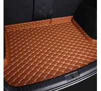 LIMINFACAI Cuir Tapis Coffre Voiture pour Citroen Ds7 DS 7 Crossback 2018-2023,Auto Antidérapant Imperméable Cargaison Doublure Protection IntéRieur Accessoires,A/Brown