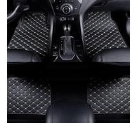 LIMINFACAI Tapis de Sol de Voiture pour BYD Atto 3 2022 2023 2024+,sur Mesure Imperméable Avant Arrièreantidérapant Doublure Cuir Protection Couverture,A/Black-White