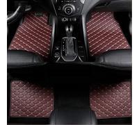 LIMINFACAI Tapis de Sol de Voiture pour BYD Seal Fastback 2023 2024-,sur Mesure Imperméable Avant Arrièreantidérapant Doublure Cuir Protection Couverture,A/Brown