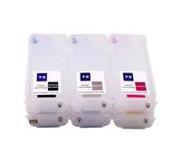 LIMINGHUA Cartouche d'encre de Recharge avec Puce de réinitialisation Automatique, 280ML, for HP72 72 Designjet T620 T2300 T770 T790 T795 T1200 C9403A C9370A-C9374A