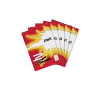 Limit Lot de 5 cahiers A4, 16 pages, quadrillés sans marge, ligné 22, 400170818