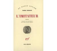 L'imitateur - Thomas Bernhard - Gallimard - Livre