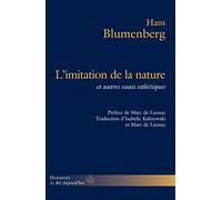 L'Imitation de la nature: Et autres essais esthétiques