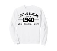 Limited Edition 1940 Année de Naissance 1940 Anniversaire Sweatshirt