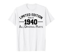 Limited Edition 1940 Année de Naissance 1940 Anniversaire T-Shirt