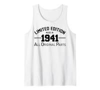 Limited Edition 1941 Année de Naissance 1941 Anniversaire Débardeur