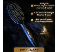 Limited Edition 2-In-1 Double-Sided Brush For Dogs & Cats With Long & Short Hair,Smooth,Detangle,Brush I Universal Brush For Grooming,Puppies,Knots