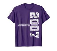 Limited Edition 2007 Year of Birth Birthday 2007 T-Shirt, Homme, Violet, 3XL