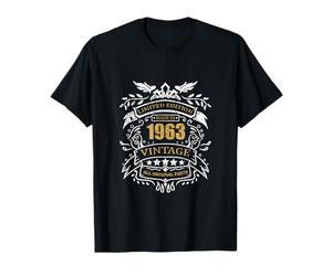 Limited Edition 60e Anniversaire Idée De Cadeau Vintage 1963 T-Shirt