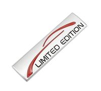 Limited Edition Logo Emblème Badge en métal pour voiture Accessoire de voiture (chromé)