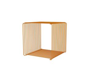 Limited Edition Panton Wire Single Étagère 234-Tangerine 34.8 x 34.8 cm