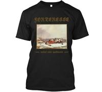 Limited Forteresse Métal Noir québécois Canada Black Music T-Shirt S-4XL. Black S