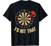 Limited I'd Hit That Dart Teams Funny Sports T-Shirt