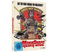 MEGAFORCE-COVER C [BLU-RAY & DVD] - LIMITED MEDIABOOK 2 BLU-RAY NEUF