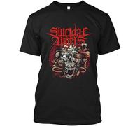 Limited NWT Suicidal Angels Greek Thrash Metal Band Music Retro T-Shirt S-4XL. Black XS Mens