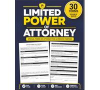 Limited Power of Attorney: Specific Authorization Doc - For Management of Personal Financial, Medical, and Real Estate