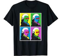 Limited Wolfgang Amadeus Mozart Pop Art T-Shirt BlackM