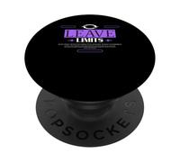 Limites de congés - Urban Typography Streetwear PopSockets PopGrip Adhésif