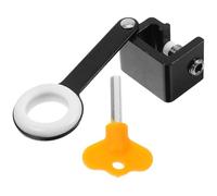 Limiteur de Fenêtre de Sécurité Garçon et Filles en Alliage D’aluminium | Perçage, Ouverture 9,3cm, Épaisseur 0 à 15mm, Assemblage Rapide pour Maison