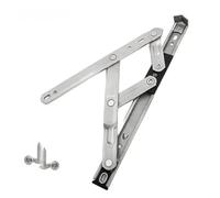 Limiteur De Fenêtre Support de butée porte et fenêtre à quatre bras en acier inoxydable 304, charnière(Color 3)