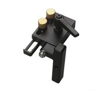 Limiteur de rail à onglet pour le travail du bois pour TSlot et TTracks, conçu en alliage d'aluminium pour une stabilité accrue et une fonctionnalité d'arrêt précis (droite courte)