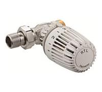 Limiteur de température de retour Heimeier 9154-02.800 G 3/4, à passage direct, sans préréglage, en laiton rouge nickelé