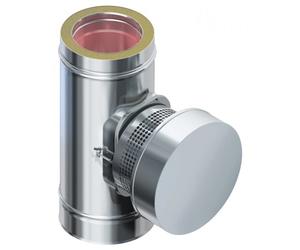Limiteur de tirage pour mur extérieur ZUK 130 DW (version Raab) - Kutzner & Weber Typ 2 (Ø 180/200 mm)