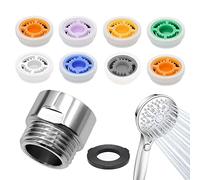 Limiteur Debit Douche, 10 Pièces de Douche Limiteur de Débit, Kit Limiteur de Débit d'eau, Pour Cuisine Salle de Bain 4L/ 5L/ 6L/ 7L/ 8L/ 9L/ 10L/ 12L