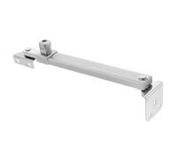 Limiteur D'ouverture de Fenêtre en Acier Inoxydable, Réglable | Support Télescopique à Charnière Cachée, Angle Ajustable, Finition Argentée, pour Portes et Fenêtres à Battant