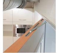 Limiteur d'ouverture de porte - Athmer - Porti - Pour portes en bois - Angle max 120° - Largeur 610-719 mm