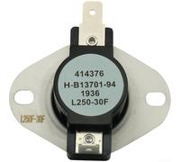 Limiteur Température Métal 10A Pour Four L250-30F | Construction métal pour robuste, finition argentée, résistance , durée vie 100000 cycles, norme industrie