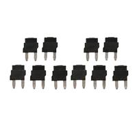 Limiteur thermique AC for climatisation automobile, 5/10 pièces, fusible relais, pièces de rechange(10pcs Black)