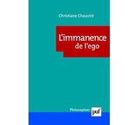 L'immanence de l'ego: Sujet et subjectivité chez Wittgenstein