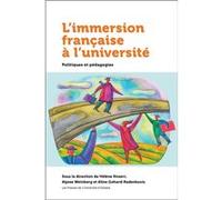 L'immersion française à l'université Hélène Knoerr (Editeur en chef)