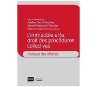 L'immeuble Et Le Droit Des Procédures Collectives