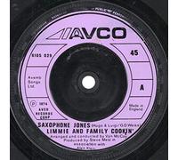 LIMMIE & FAMILY COOKIN' - saxophone jones / mono 45 rpm single
