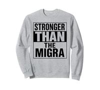 L'immigration mexicaine est plus forte que la migration Chicano Raza Latina Sweatshirt