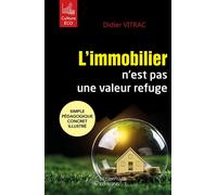 L'immobilier n'est pas une valeur refuge - Didier Vitrac - Decryptage - broché - Etude