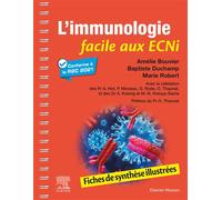 L'immunologie facile aux ECNi Fiches de synthèse illustrées - Marie Robert - Elsevier Masson - broché - Scolaire / Universitaire