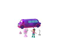 Limo de f?te Pollyville Polly Pocket - Multicolore, jouet amusant pour enfants, id?al pour des aventures cr?atives !