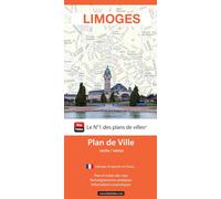 Limoges, Haute-Vienne - Plan de ville | Blay Foldex
