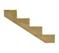 Limon bois pour escalier en Pin - 2, 3, 4, 5 ou 7 marches