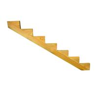 Limon bois pour escalier en Pin - 2, 3, 4, 5 ou 7 marches
