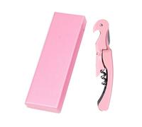 Limonadier Rose,Tire Bouchon Sommelier,Ouvre Bouteille de Vin Professionnel,Couteaux en Acier Inoxydable avec DéCapsuleur et Coupe-Capsule,avec Boîte Cadeau