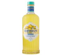 Limoncello Benvenuti 50cl - Liqueur de Citrons Siciliens, Recette Naturelle, Sans Colorants ni Arômes Artificiels, 28% vol.