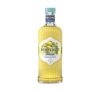 Limoncello Benvenuti 70cl - Liqueur de Citrons Siciliens, Recette Naturelle, Sans Colorants ni Arômes Artificiels, 28% vol.