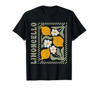 Limoncello Boho Floral Citrons Été Italie Vintage Tendance T-Shirt