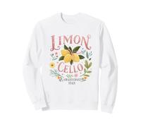 Limoncello Côte Amalfitaine Italie Citron Floral Summer Graphic Sweatshirt